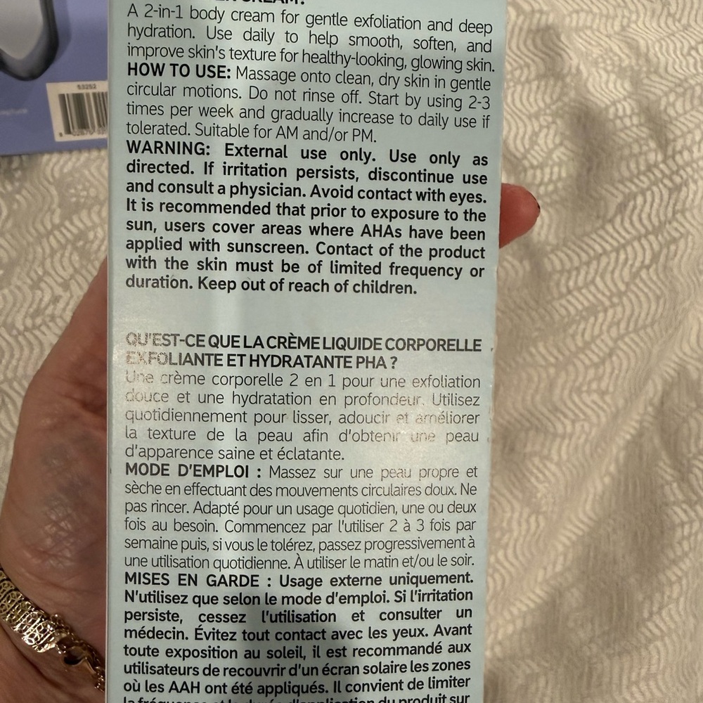 The Inkey List PHA Exfoliating and Hydrating Body Water Cream - New and Sealed - Picture 3 of 9